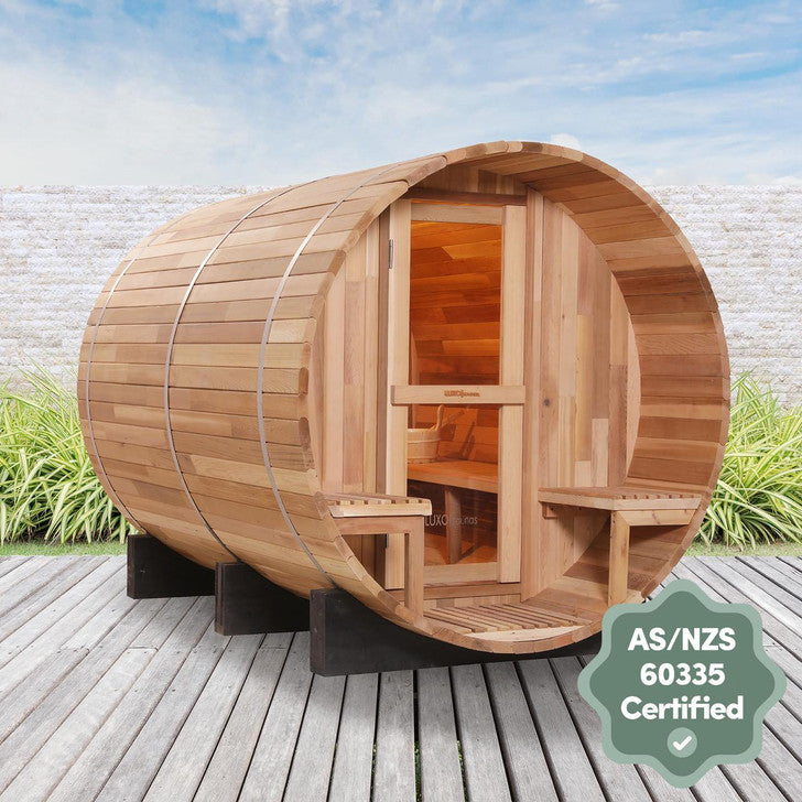 Barrel 2 Person Traditional Sauna